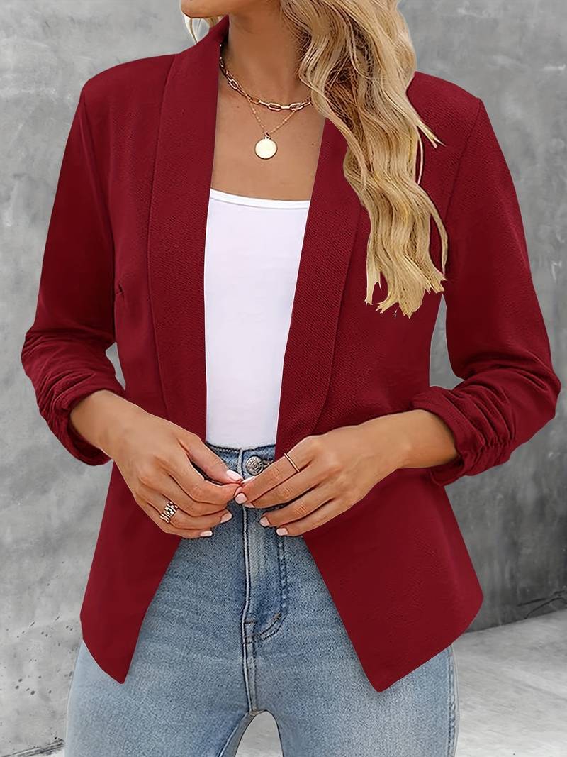 Drune | stilvoller blazer mit offener vorderseite