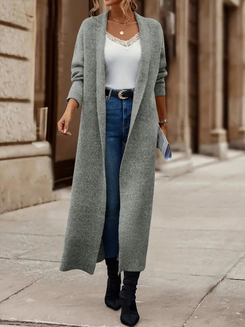 Drune | Langarm Wollcardigan