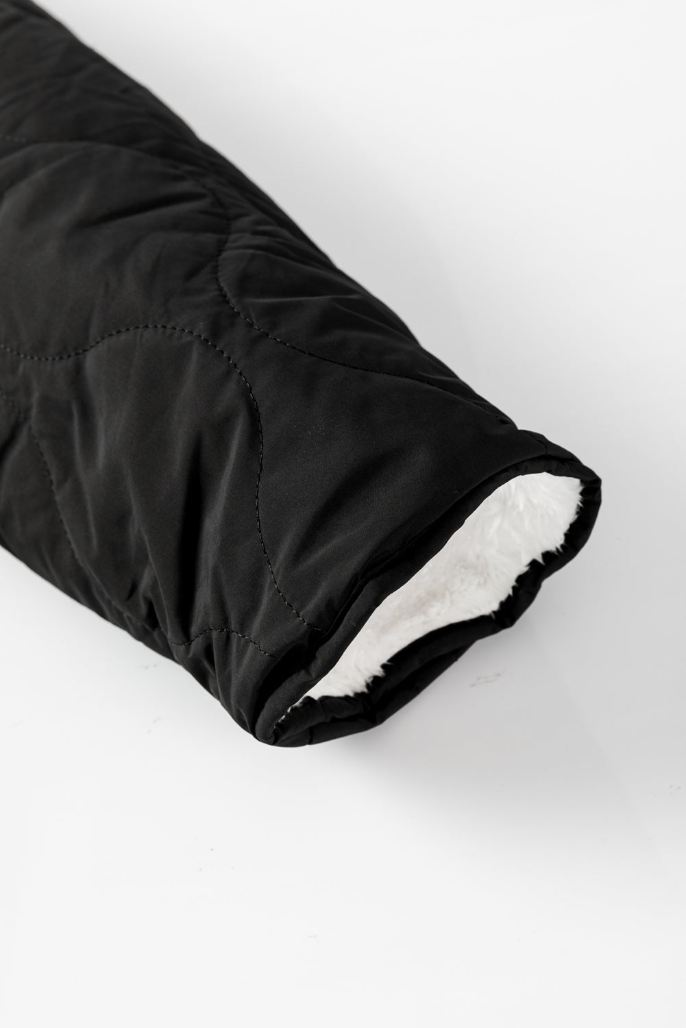 Drune | Steppjacke - Sherpa-Futter - Druckknopfverschluss - Vielseitige Wärme