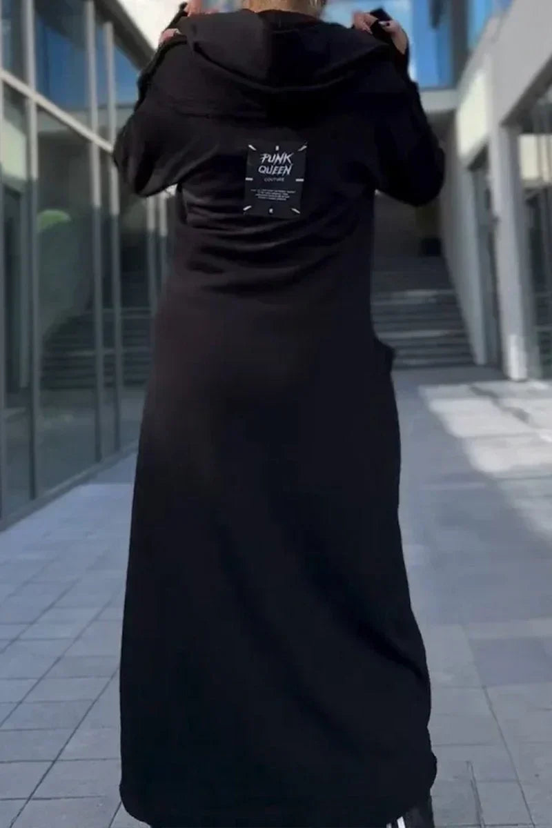 Drune | Langes Hoodie-Kleid mit Modernem Schnitt