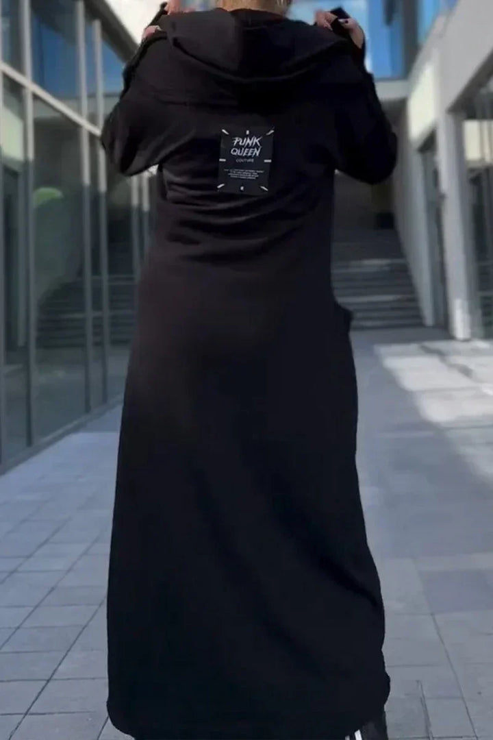 Drune | Langes Hoodie-Kleid mit Modernem Schnitt