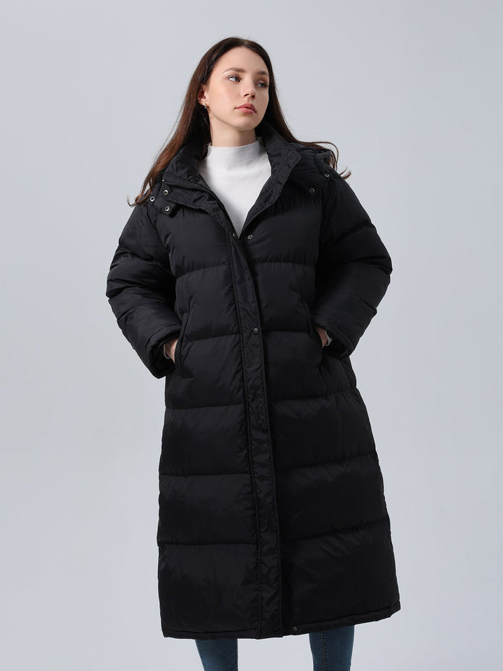 Drune | Damen gefütterter langer Winterparka