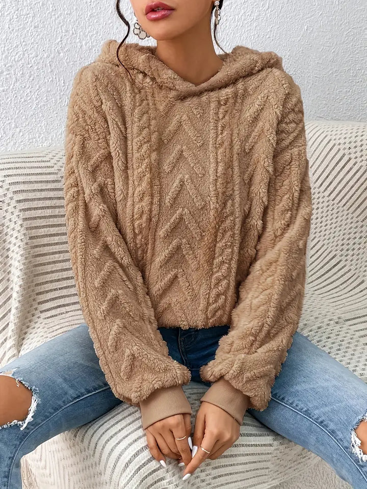 Drune | Plüsch Strickpullover