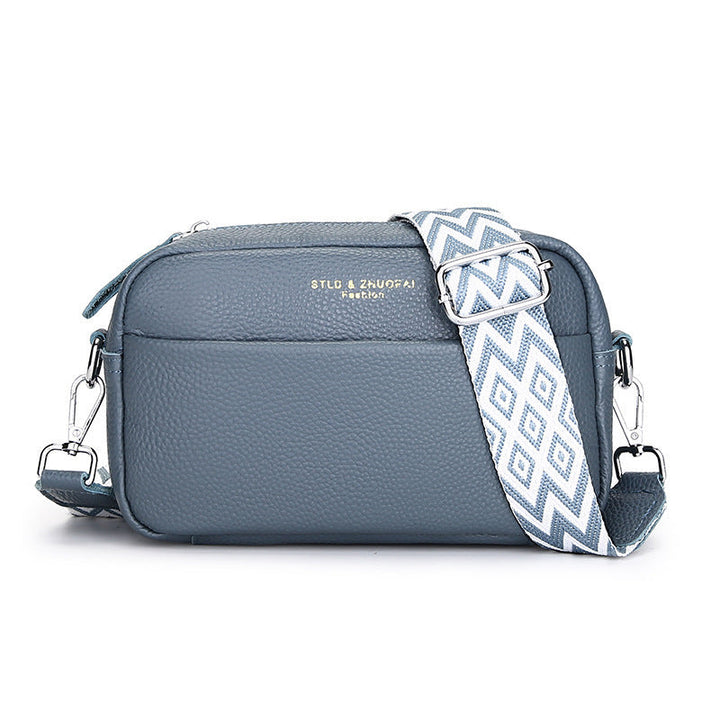 Drune | Schlichte Schultertasche Aus Veganem Leder Im Kleinen Quadratischen Format