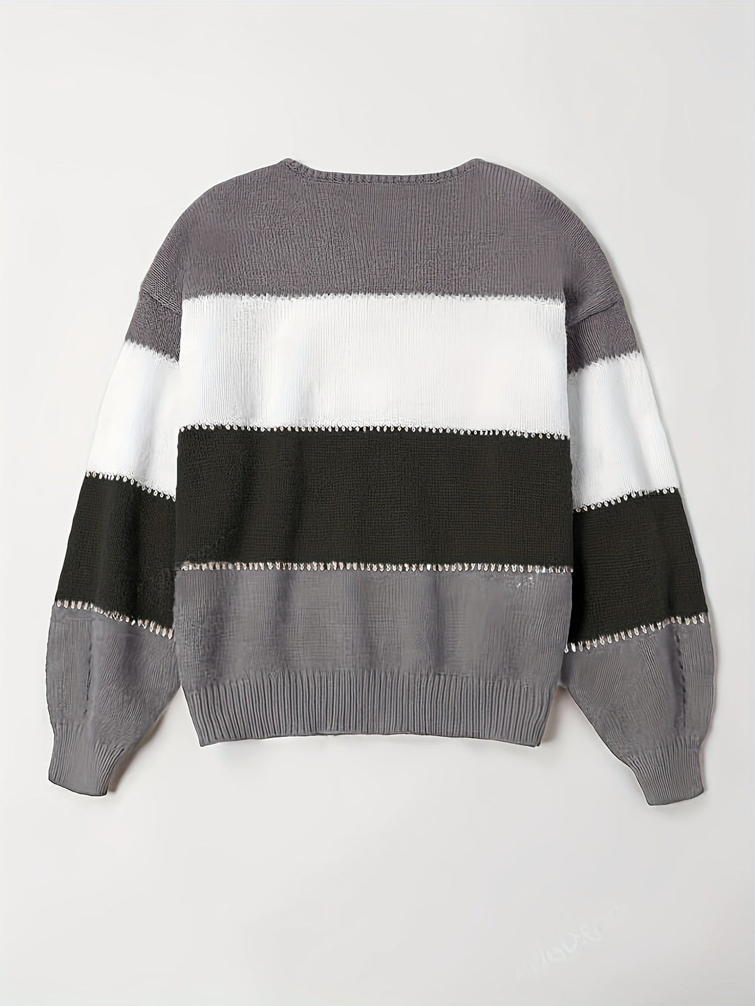 Drune | Farbblock Pullover