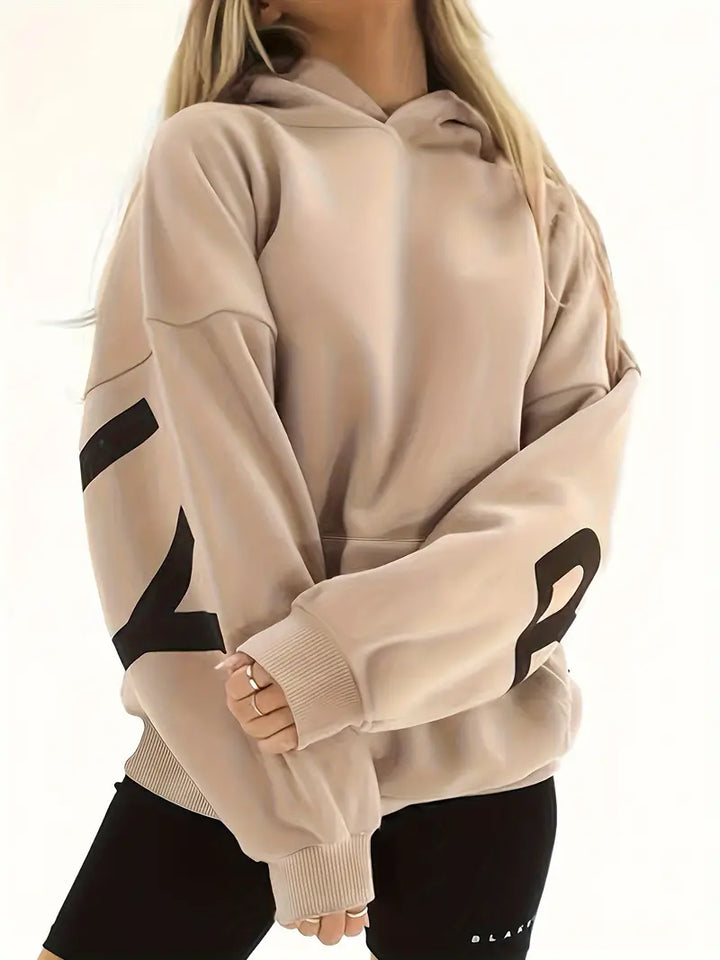 Drune | Warme Kapuzenjacke mit Muster