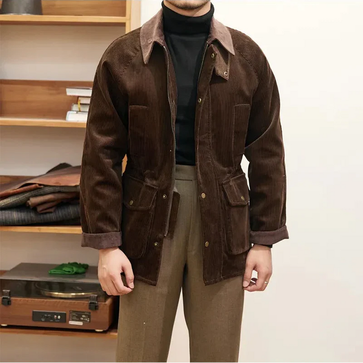 Drune | Cordjacke für Herren im Herbststil - Robinson
