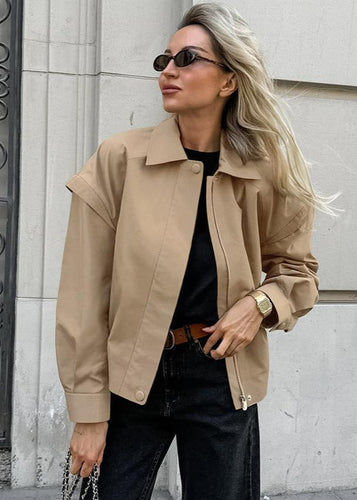 Drune | Französische Revers Bomberjacke – Müheloser Stil für jeden Tag