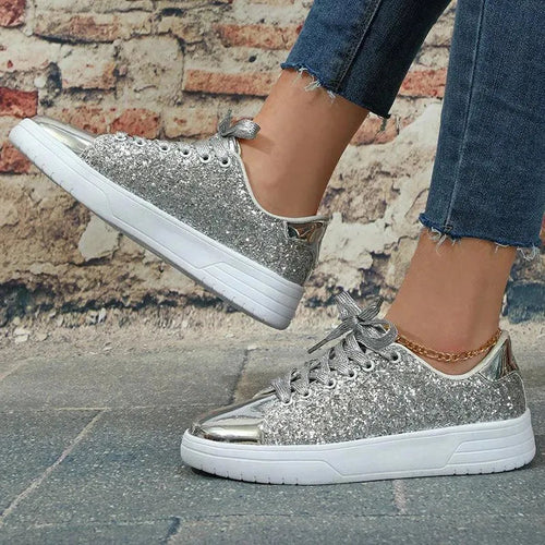 Drune | Glittering sneakers with sequins