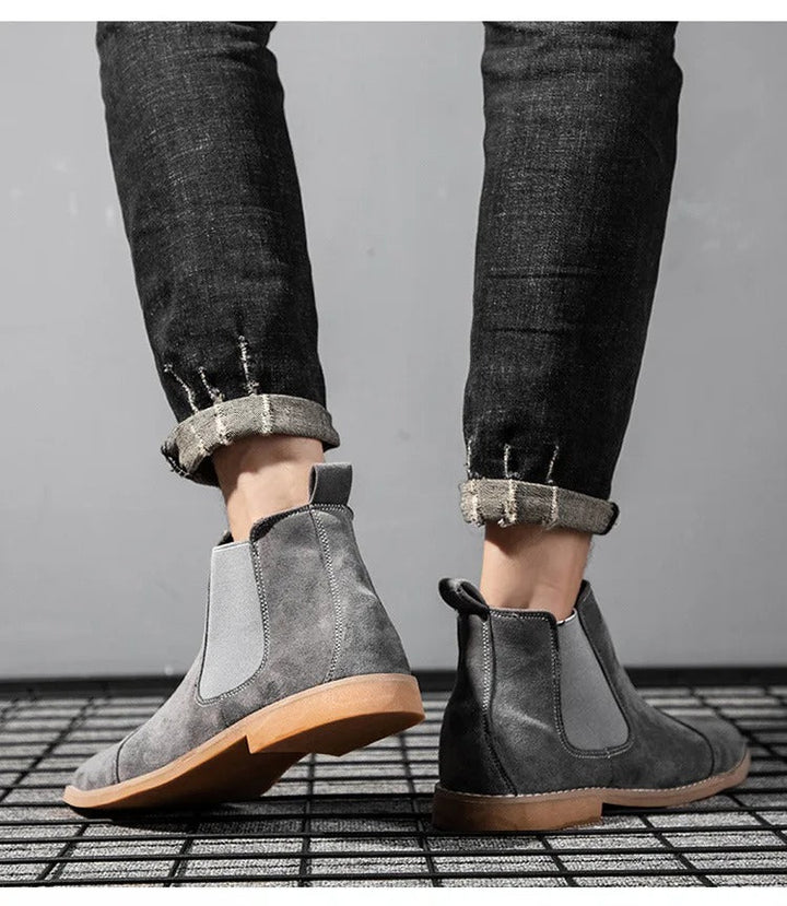 Drune | Wildleder Chelsea Boots Für Herren Stilvoll & Nachhaltig