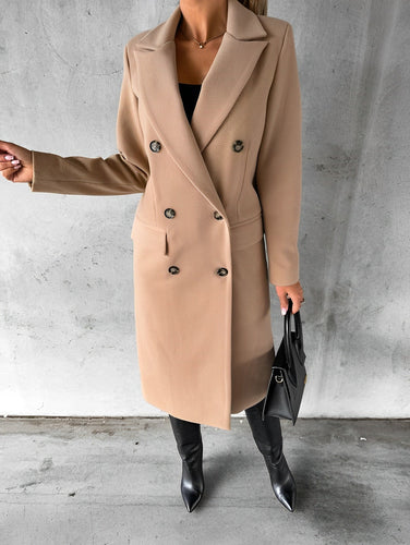 Drune | Damen Doppelreihiger Mantel