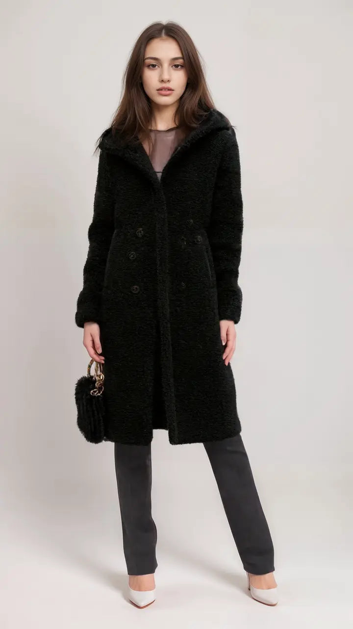 Drune | Teddyjacke mit Kuscheliger Struktur