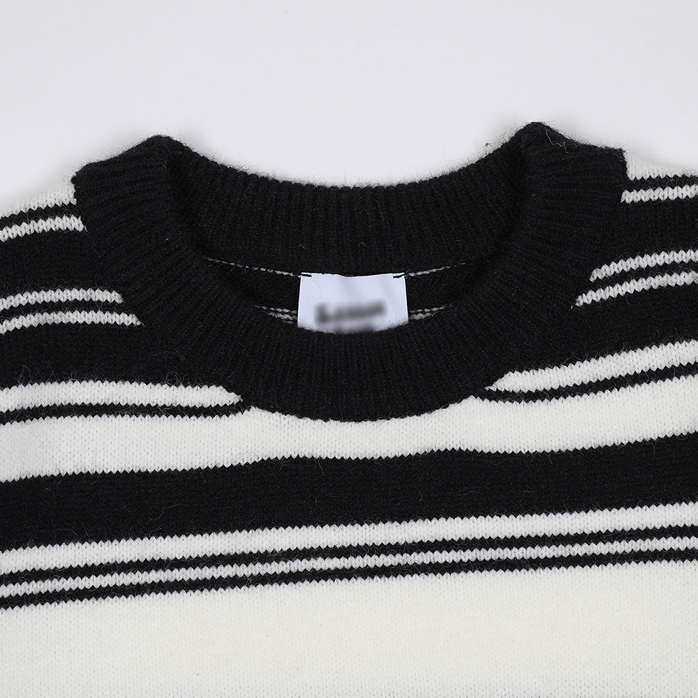 Drune | Herren gestreiftes Sweatshirt