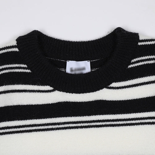 Drune | Herren gestreiftes Sweatshirt