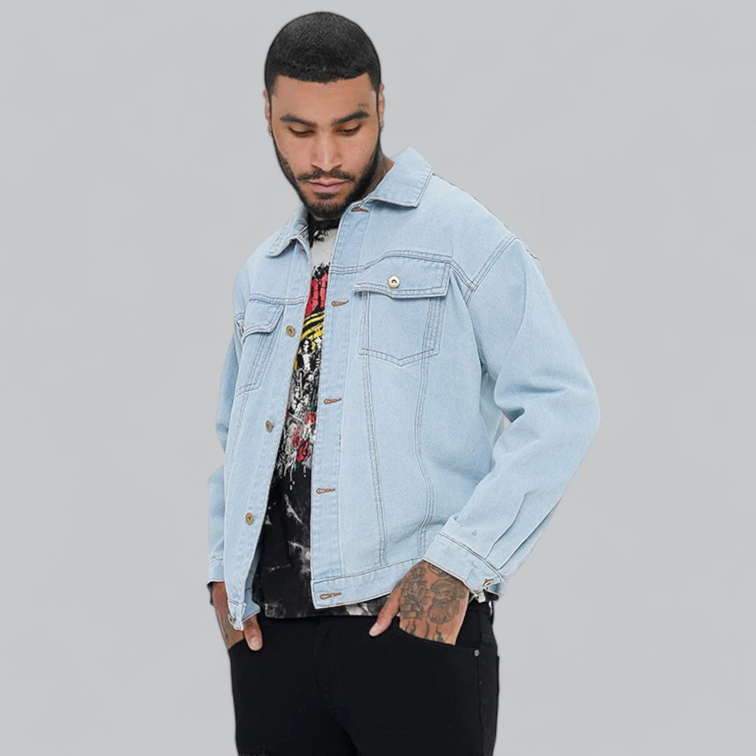 Drune | Bequeme Jeansjacke für Männer