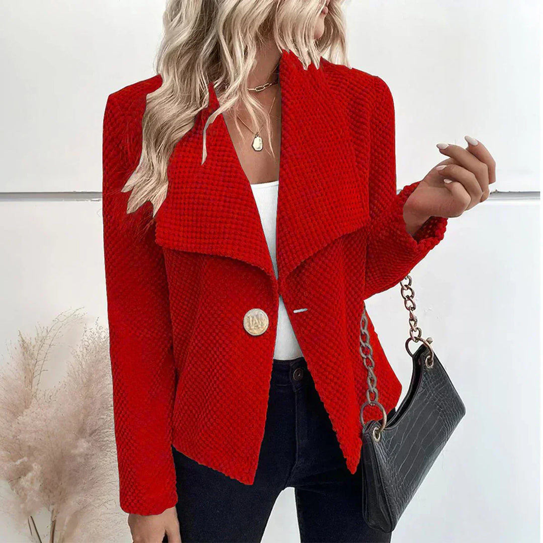 Drune | Blazer mit Struktur Große Kragen Elegant und Modern