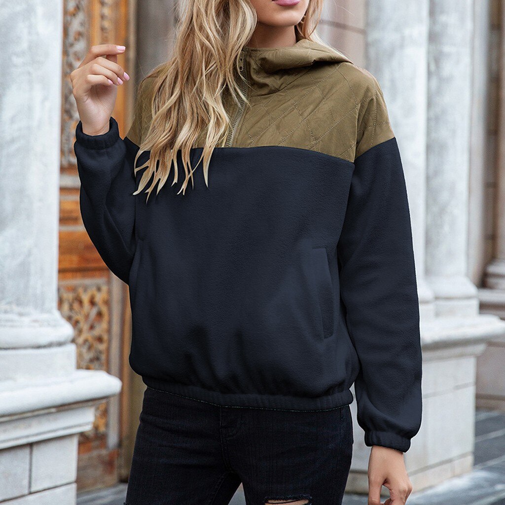 Drune | Stylischer Kapuzenpullover Mit Zwei Farben