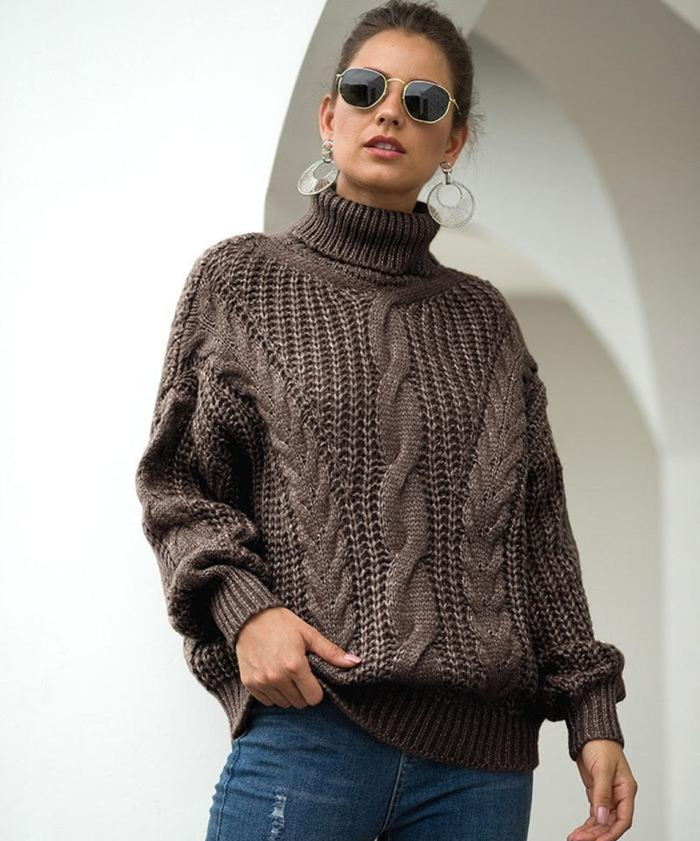 Drune | Stilvoller, Warmer Winterpullover Mit Rollkragen