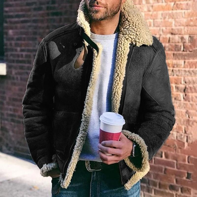 Drune | Warme Winterlederjacke Im Robusten Stil