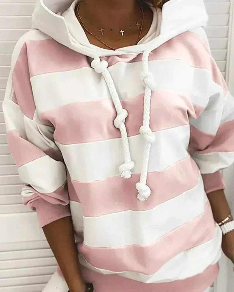 Drune | Hoodie - Strickdetails - Lockere Passform - Weiche Materialien