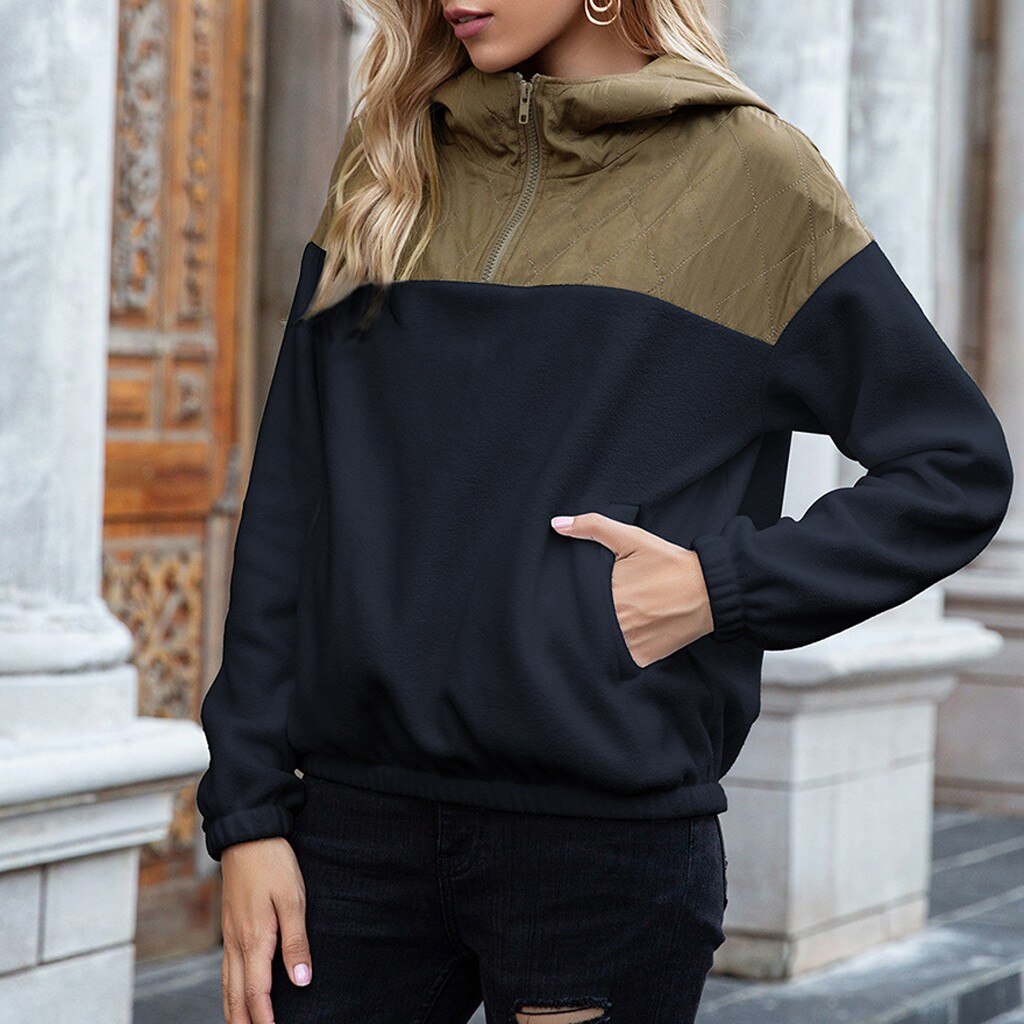 Drune | Stylischer Kapuzenpullover Mit Zwei Farben