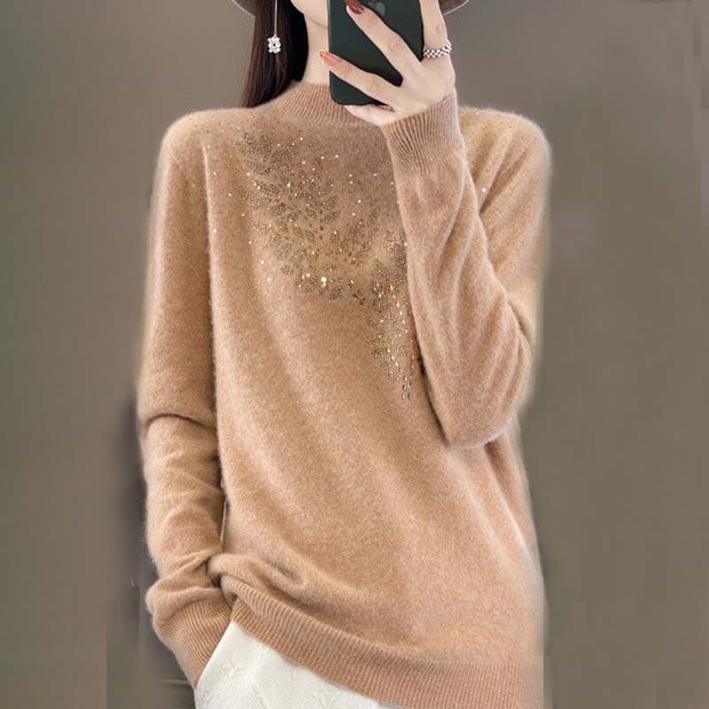 Drune | Strickpullover mit Schönem Blattmuster