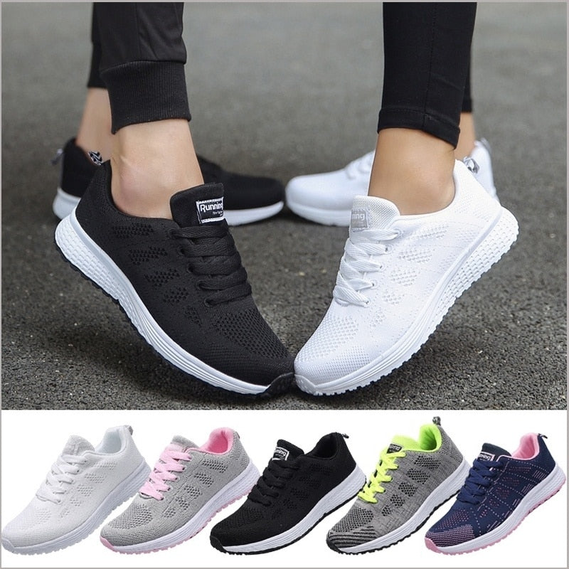 Drune | Leichte Atmungsaktive Freizeit Sneaker für Damen