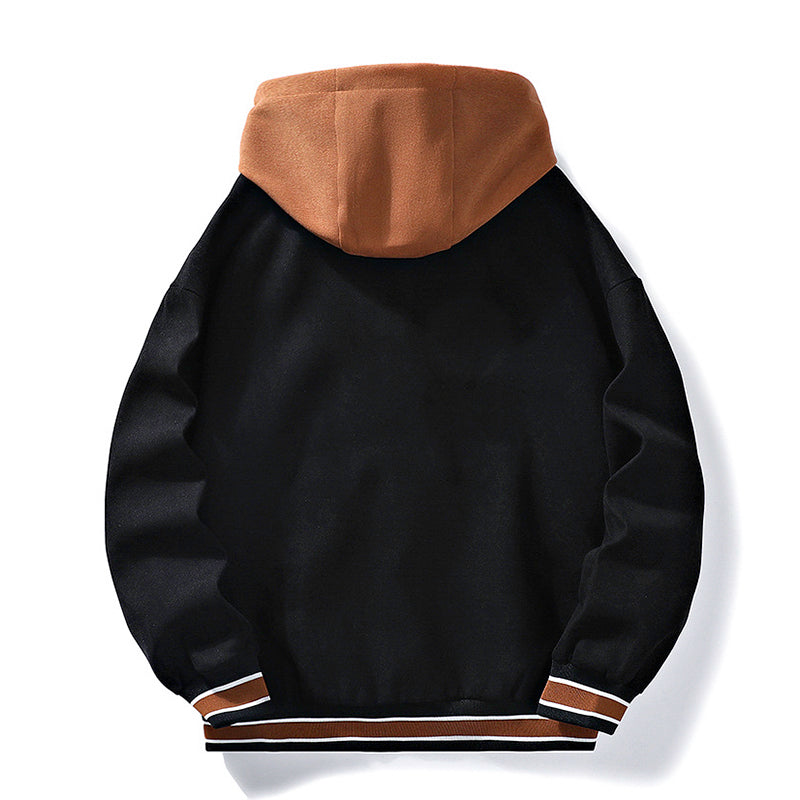 Drune | Kapuzenjacke mit Buchstaben-Print