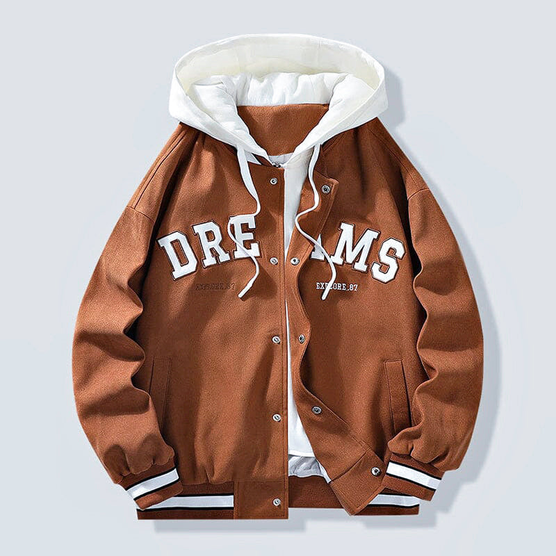 Drune | Kapuzenjacke mit Buchstaben-Print