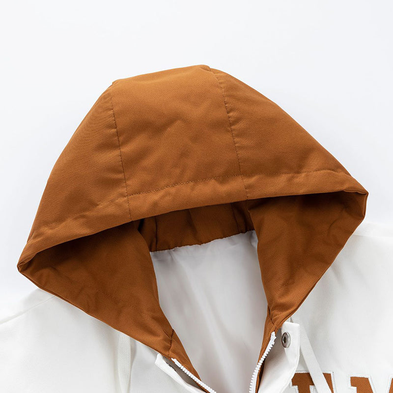 Drune | Kapuzenjacke mit Buchstaben-Print