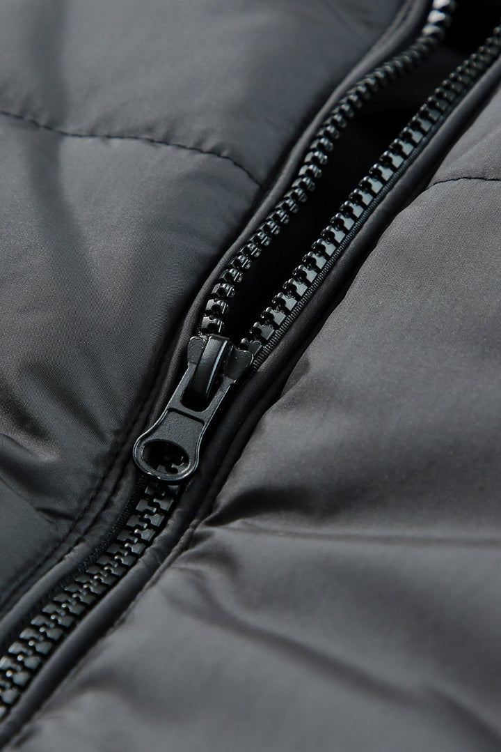 Drune | Pufferjacke - Leichte Wärme - Tunnelzugsaum - Lässiger Winterstil