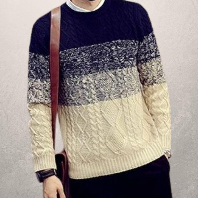 Drune | Gestrickter Pullover Herren