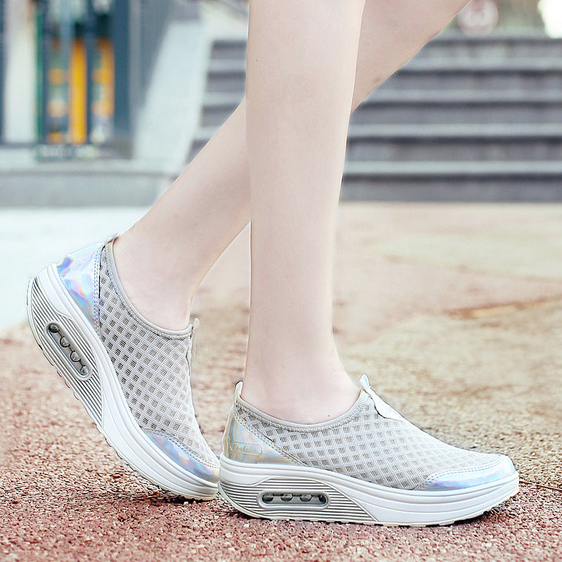 Damen Atmungsaktive Slip-On Sneakers mit Luftpolster-Technologie Drune