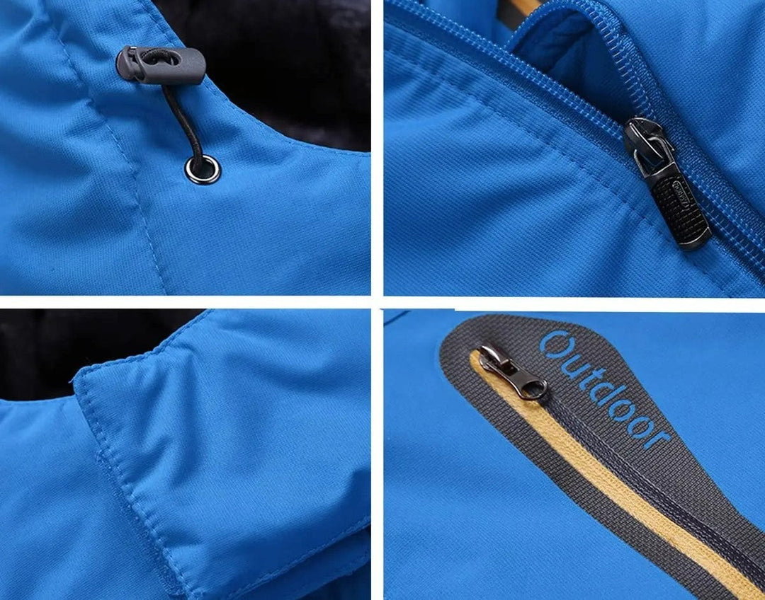 Drune | Wasserdichte Jacke mit Fleece-Futter