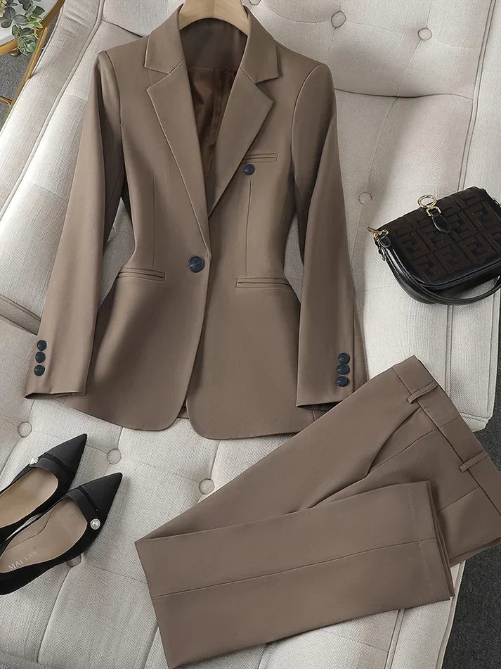 Drune | Klassischer Stil mit Revers-Blazer-Set