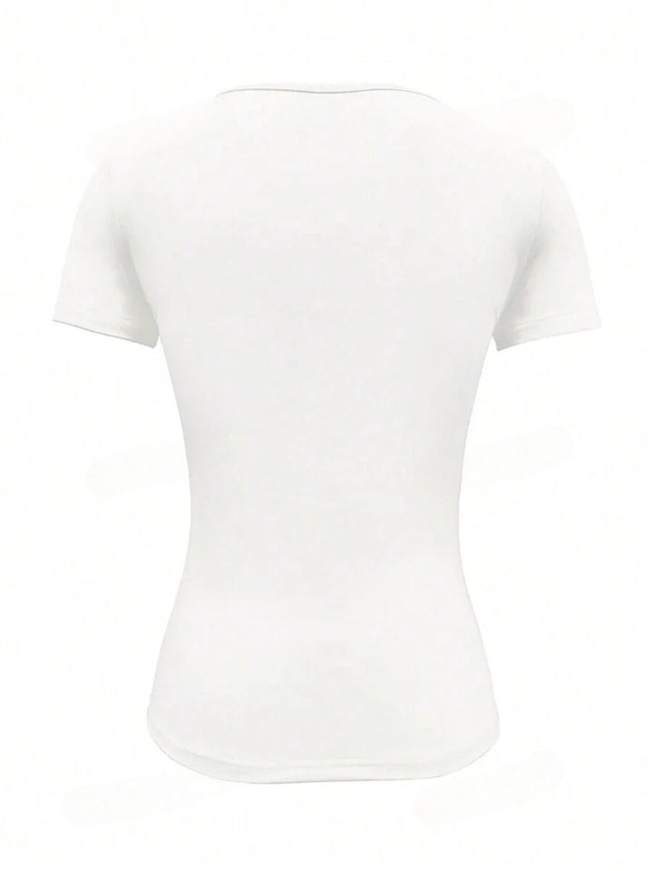 Drune | Rundhalsausschnitt Kurzarm T-Shirt
