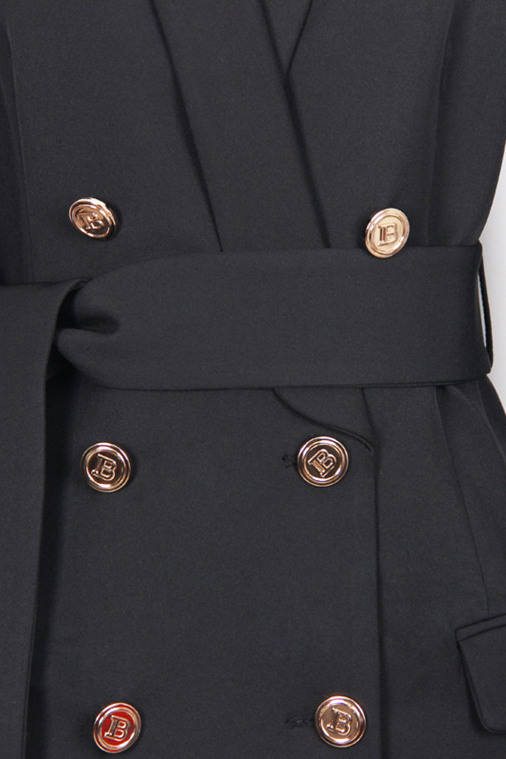 Drune | Blazer mit Bindegürtel Klassisch und Stilvoll