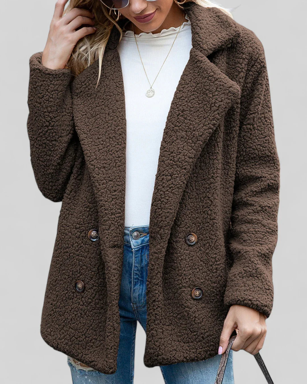 Drune | Elegante Weiche Jacke Für Damen
