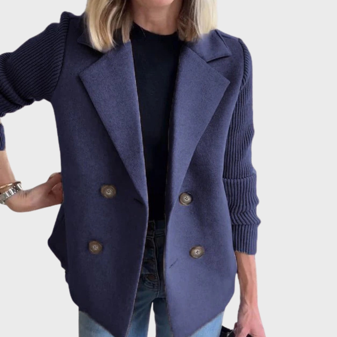 Drune | Eleganter Herbststrickärmel-Blazer