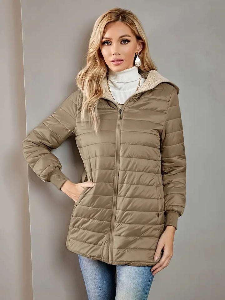 Drune | Fleece gefütterte Jacke mit Reißverschluss