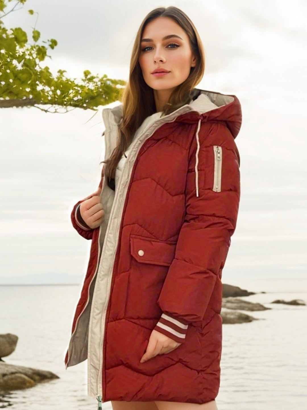 Drune |  Warme Winter-Pufferjacke für Damen
