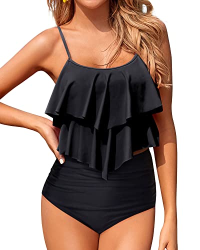 Drune | Nicht Durchsichtige Tankini Badeanzüge Für Frauen Bikini Satzs Für Teenager Mädchen