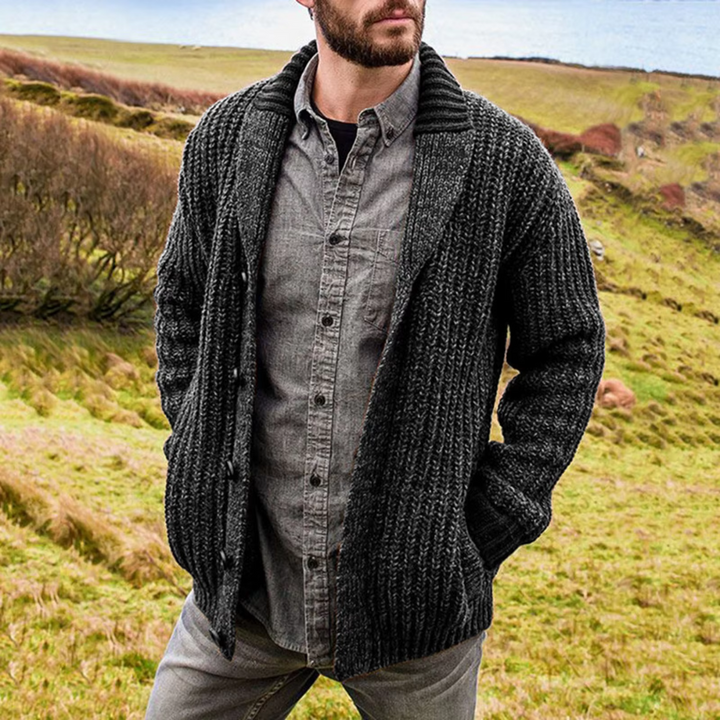 Drune | Bequeme Strickjacke Herren