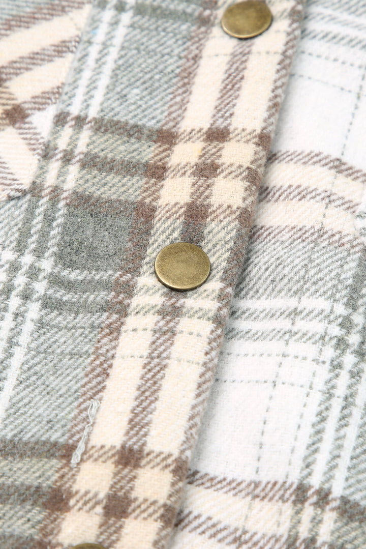 Drune | Gitterjacke mit Plüschfutter Warm und Stilvoll Ideal Für Den Alltag