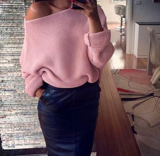 Damen Grobstrickpullover mit hohem Kragen und Zopfmuster Drune
