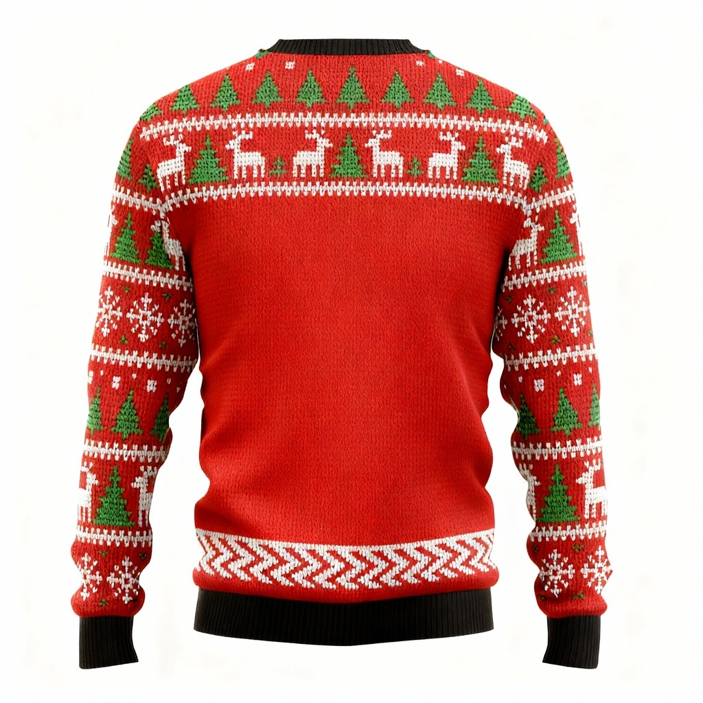 Drune | Weihnachtliches Geschenk Muster Design Pullover - Hässlich & Gemütlich Unisex Pullover