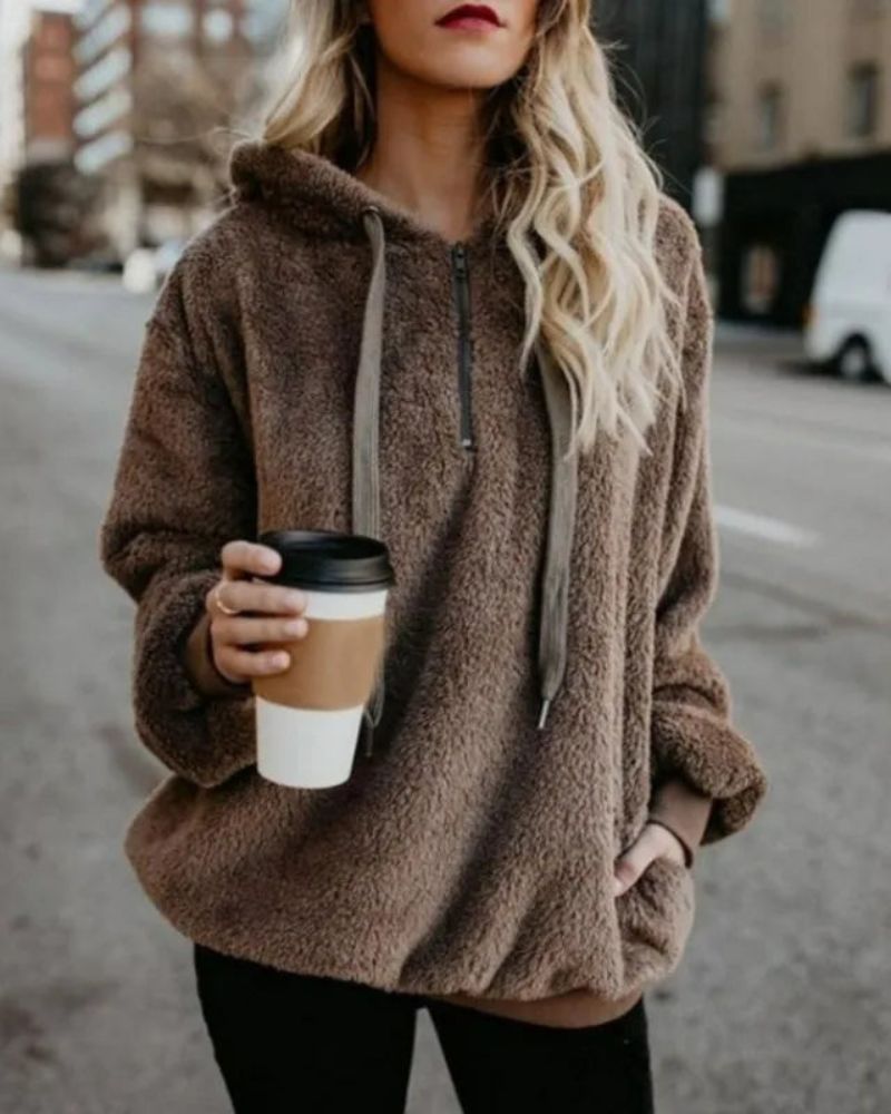 Drune | Übergroßer und Bequemer Fleece-Pullover