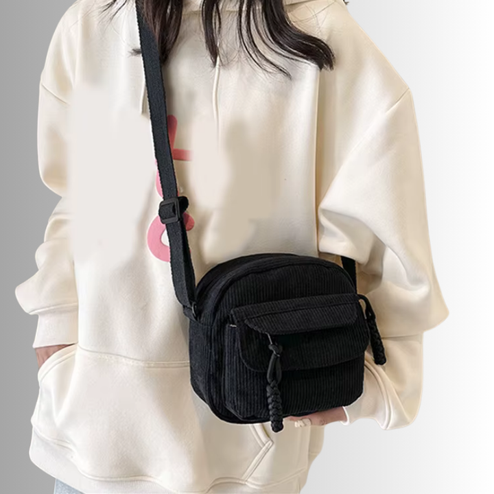 Drune | Kompakte Cord Tasche Mit Elegantem Design