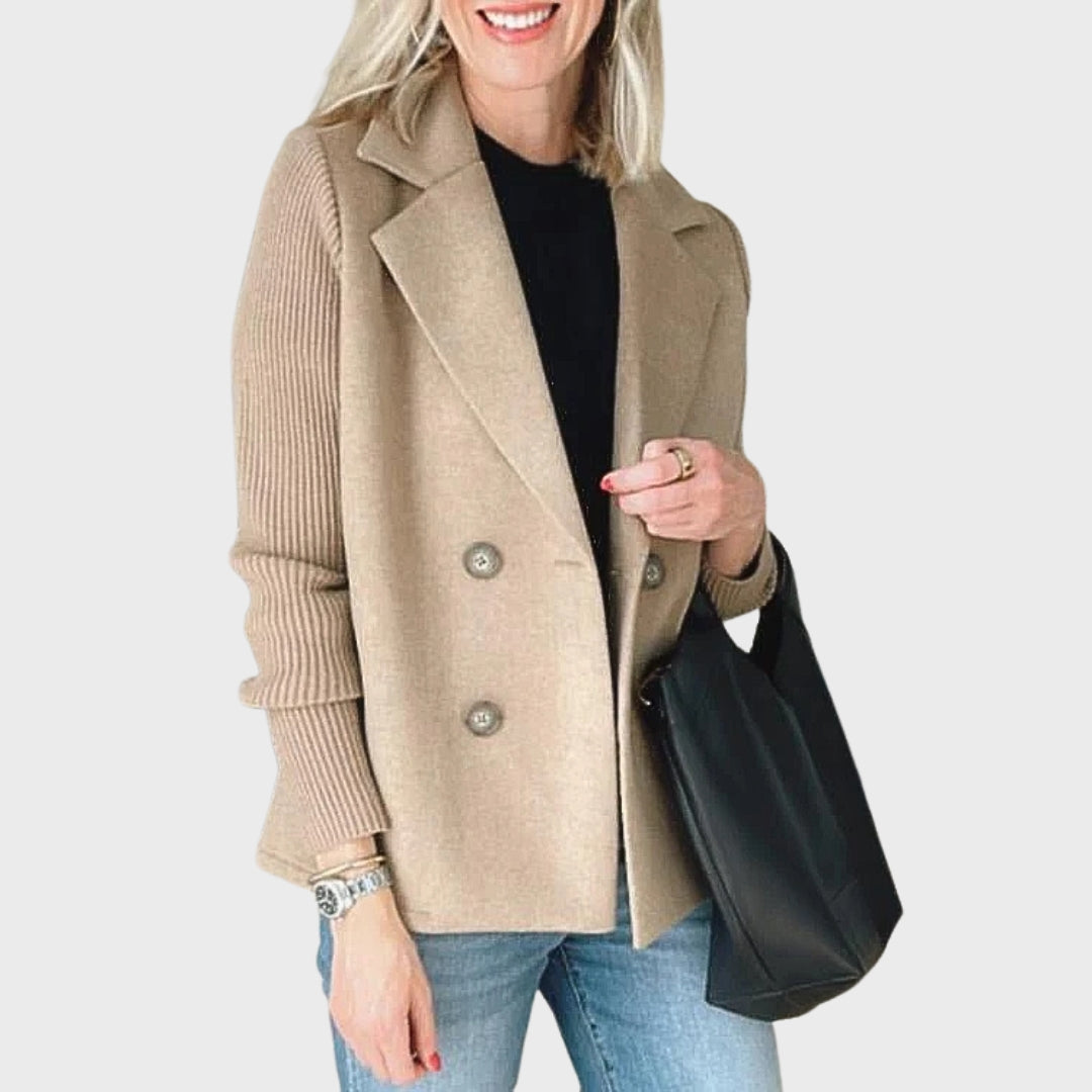 Drune | Eleganter Herbststrickärmel-Blazer