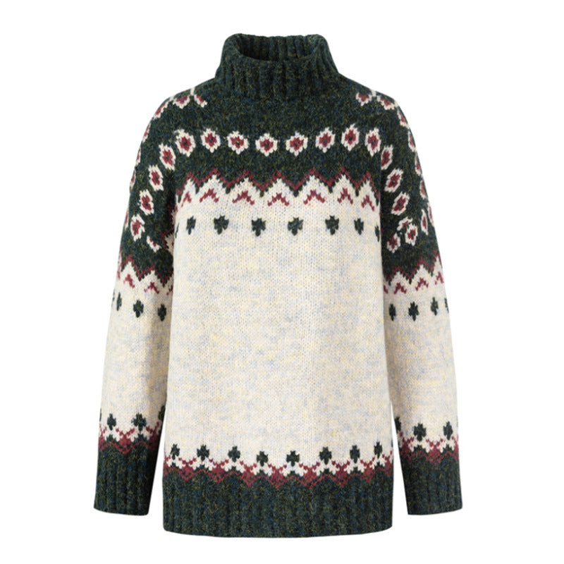 Drune | Warmer Strickpullover im Norweger-Stil
